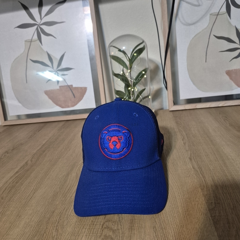 Blue Mens Cubs Cap